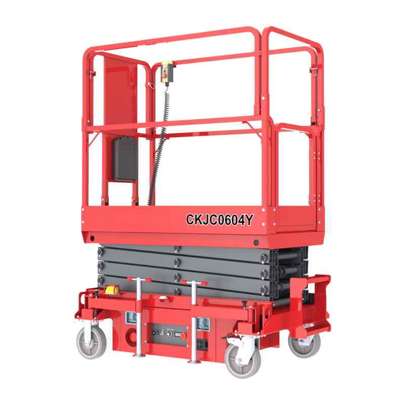 CKJC0503Y CKJC0604Y CKJC0705Y CKJC0806Y CKJC1008Y CKJC1210Y CKJC1412Y CKJC1614Y Platformă de ridicare cu foarfecă semielectrică 